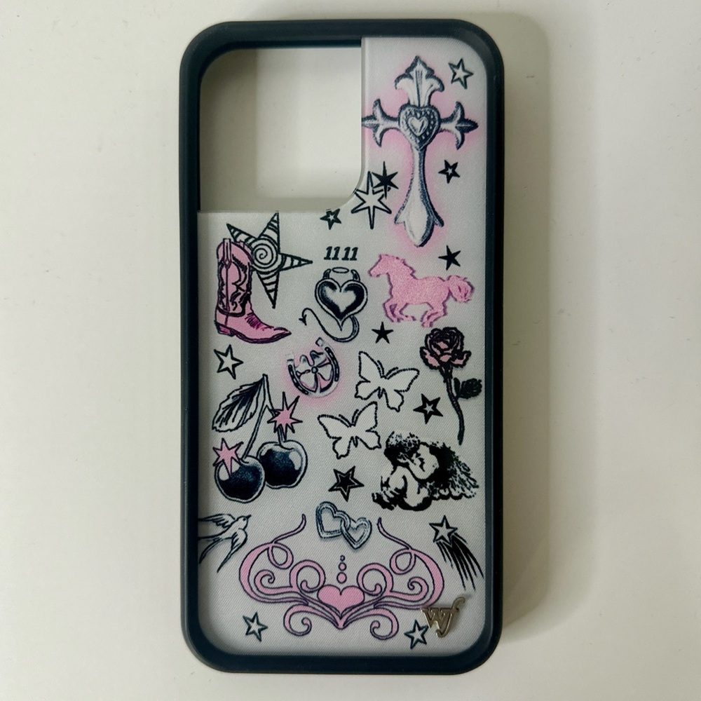 Nessa Barrett x Wildflower Case🖤🩷